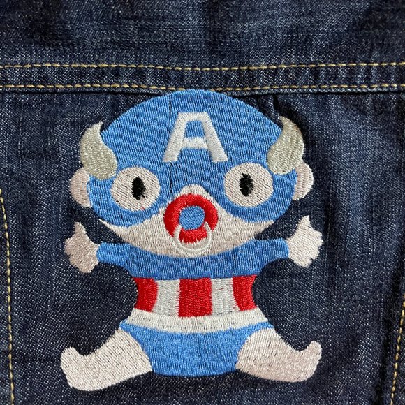 Baby GAP 0-6 month Jean Jacket Customizable Monogram - Picture 7 of 10